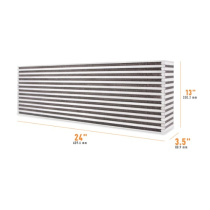 Universal Luft-Till-Luft Race-Intercooler Cellpaket 24.00'' x 13.00'' x 3.50'' Mishimoto